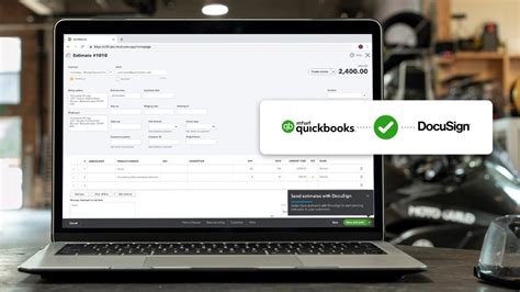 docusign and quickbooks|How to Electronically Sign Estimates in QuickBooks Advanced.